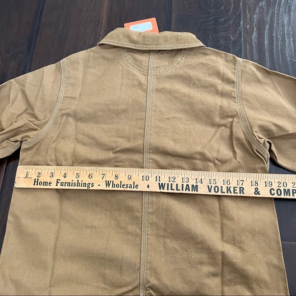 New with tag Patagonia womens canvas button front logo jacket size S - Picture 5 of 11